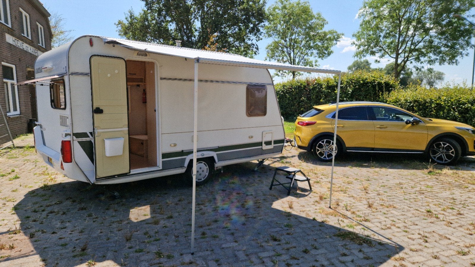 Fiamma evo 255 Zakluifel cm, Ophalen, Gebruikt