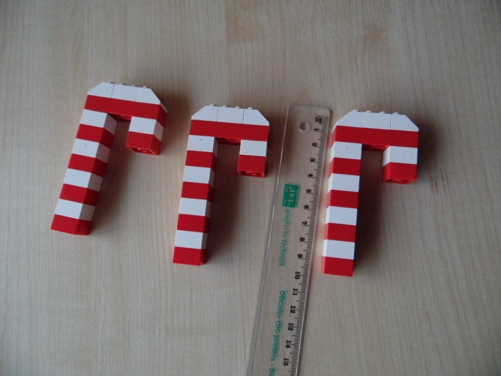 Lego Kerst ornament Zuurstokken, Diversen, Ophalen of Verzenden, Zo goed als nieuw