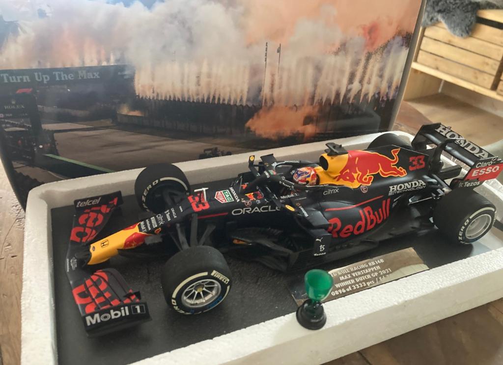 Max verstappen zandvoort 2021  1:18, Ophalen of Verzenden, Zo goed als nieuw, Formule 1