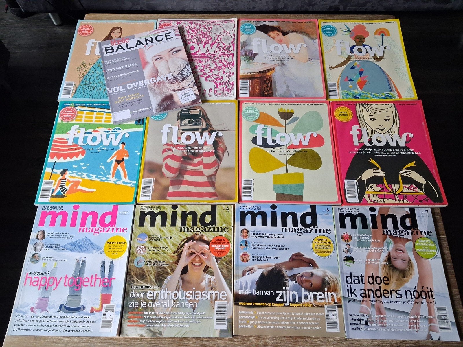 4x Mind , 8x Flow en winter-editie Libelle Balance

4x Mind, Boeken, Tijdschriften en Kranten, Ophalen, Damesbladen