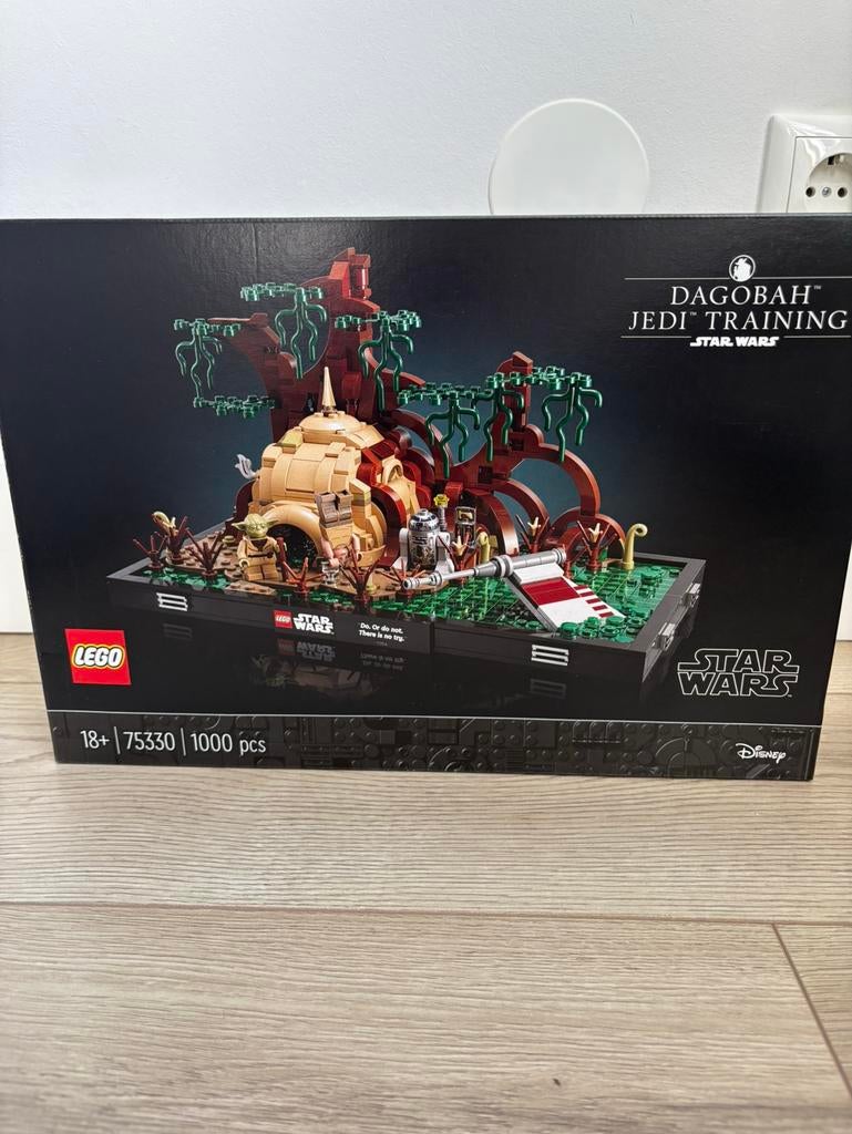 Lego Diorama star wars training dagobah 75330, Ophalen of Verzenden, Zo goed als nieuw