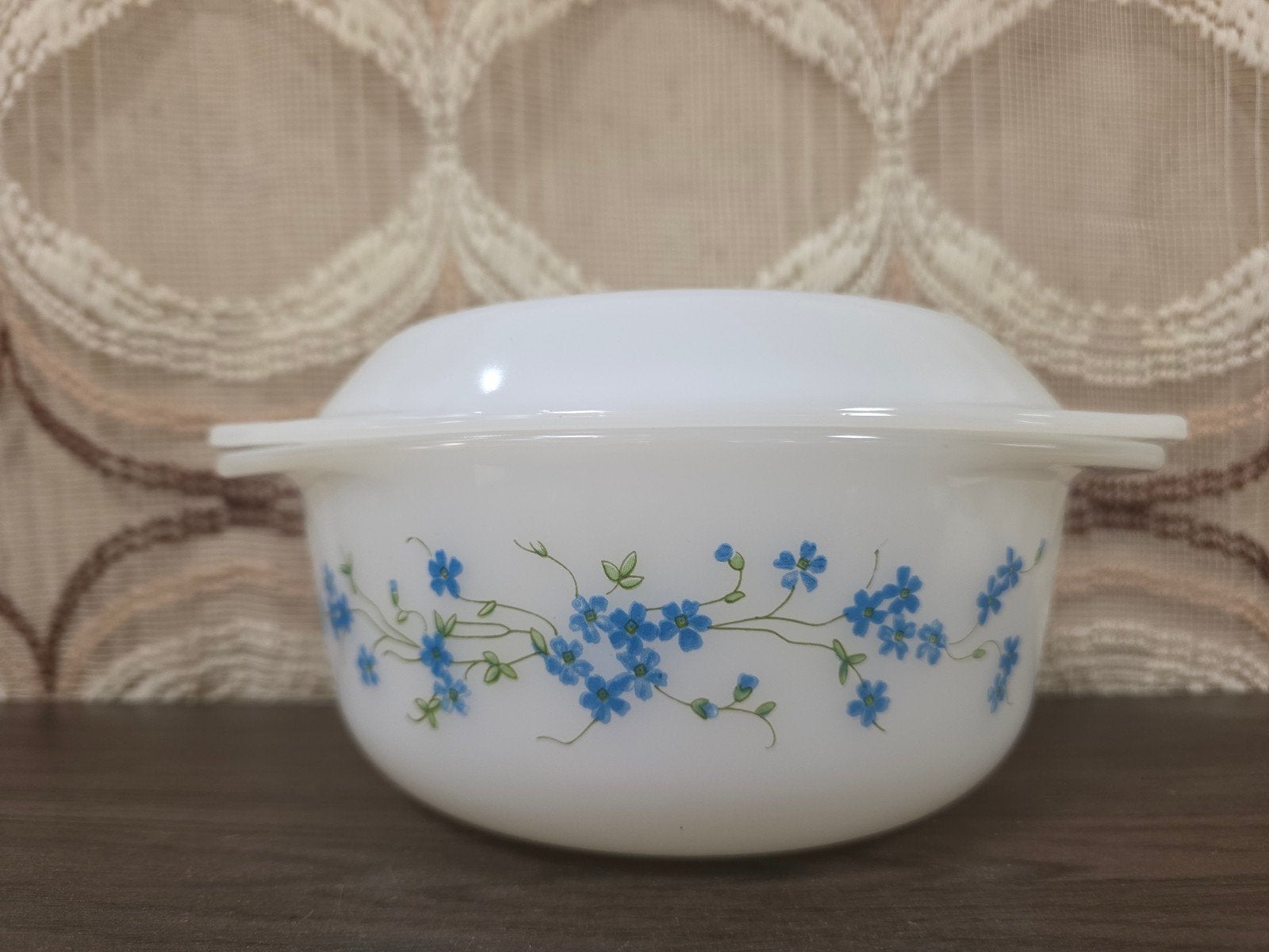Arcopal Veronica ovenschaal met deksel vintage servies, Overige merken, Arcopal France, Ophalen of Verzenden, Onbekend