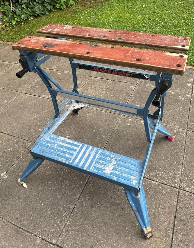 Black & Decker Werkbank workmate, Doe-het-zelf en Verbouw, Ophalen, Gebruikt, 70 tot 120 cm, Bankschroef