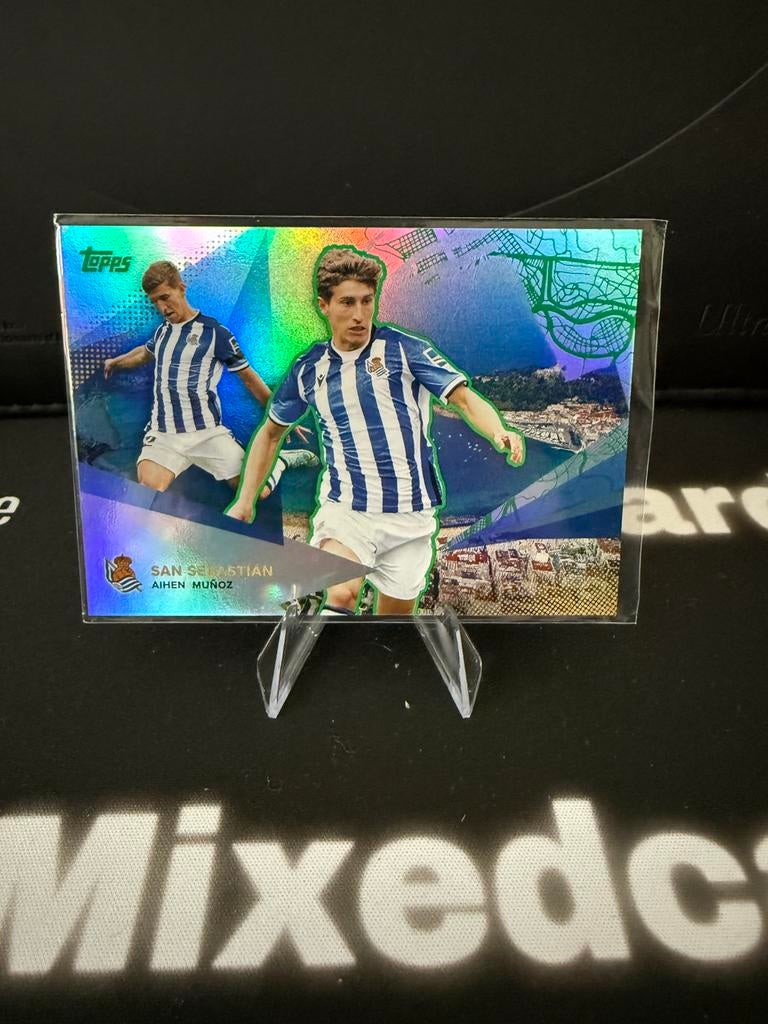 Muñoz Topps Chrome UEFA Champions League 096/125, Ophalen of Verzenden, Zo goed als nieuw, Buitenlandse clubs, Spelerskaart