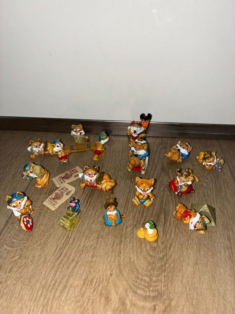 kinder surprise vintage totems-sphinx-pinguins-krokodil-haai, Verzamelen, Verrassingseieren, Ophalen of Verzenden