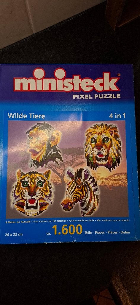 Ministeck wilde dieren, Hobby en Vrije tijd, Ministeck, Ophalen, Zo goed als nieuw, Box-set
