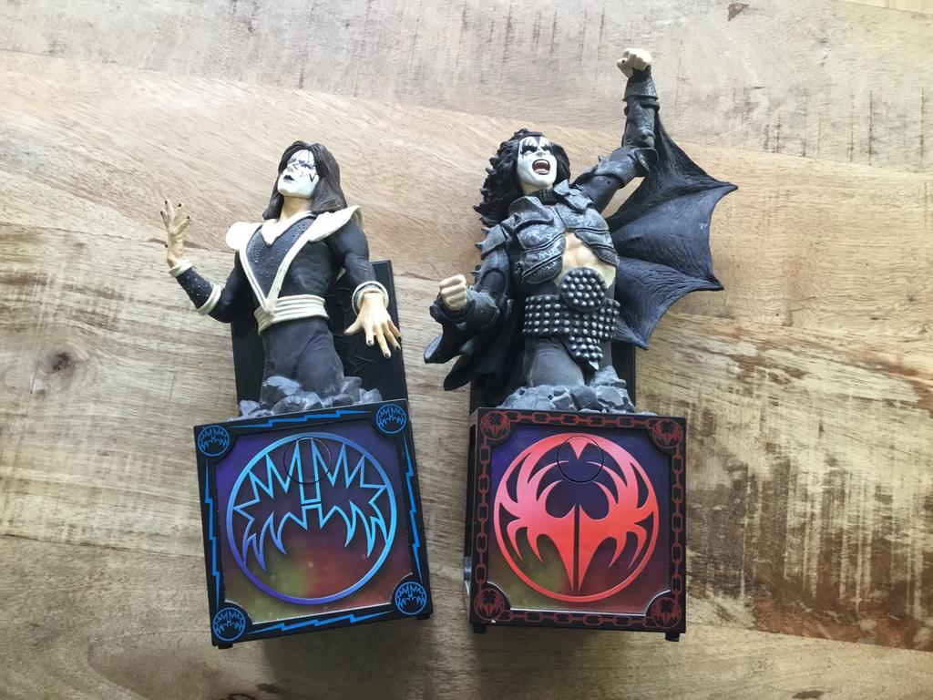 Kiss Ace & Gene Destroyer Muziek Springbox, Ophalen of Verzenden, Zo goed als nieuw, Pop, Beeldje of Miniatuur