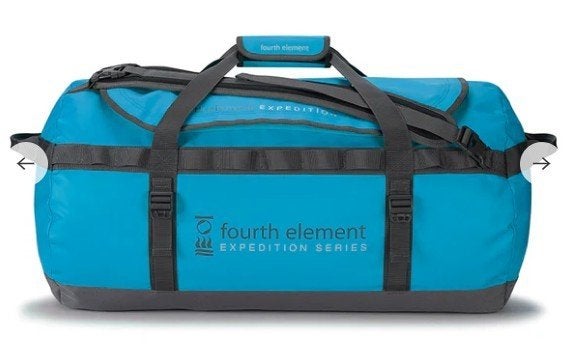 Expedition Duffel Bag 120L voor duikuitrusting blauw, Ophalen, 30 cm of meer, Blauw, 60 tot 80 cm