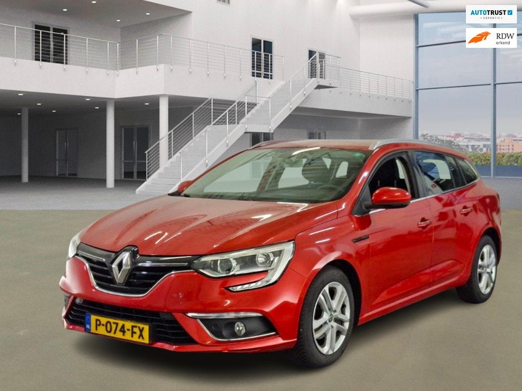 Renault Mégane Estate 1.2 TCe Série Signature Exclusiv, Auto's, Automatische klimaatregeling, Gebruikt, Euro 6, 4 cilinders