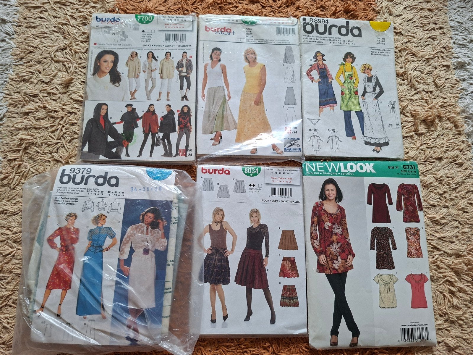 Naaipatronen Burda en New Look, Ophalen of Verzenden, Zo goed als nieuw, Vrouw, Burda
