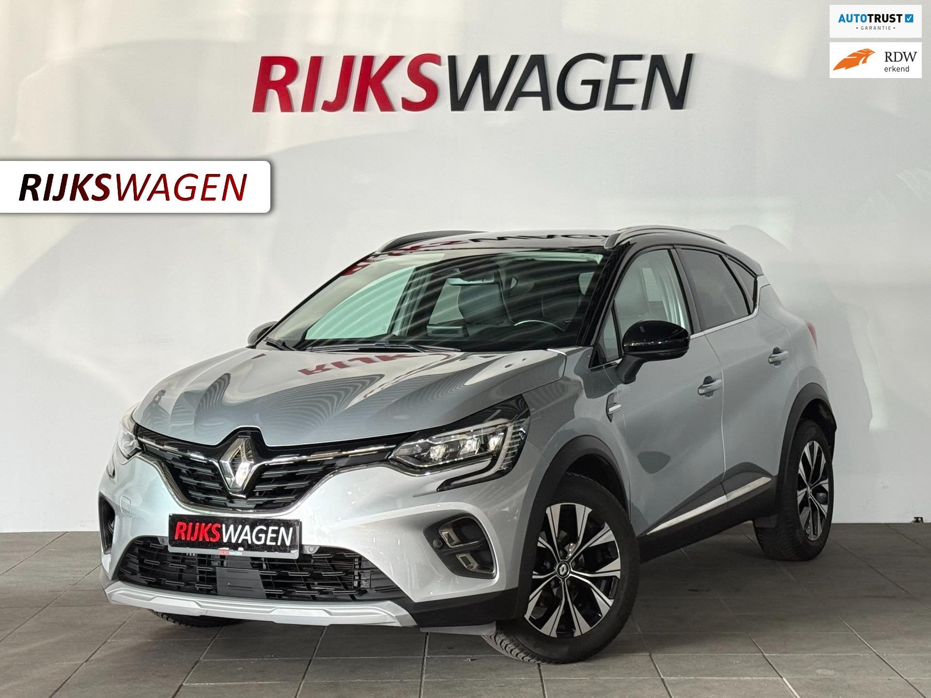 Renault Captur 1.3 TCe 140 Intens Carplay/Navi/Camera/Keyles, Auto's, Dealer onderhouden, Gebruikt, Zwart, 4 cilinders