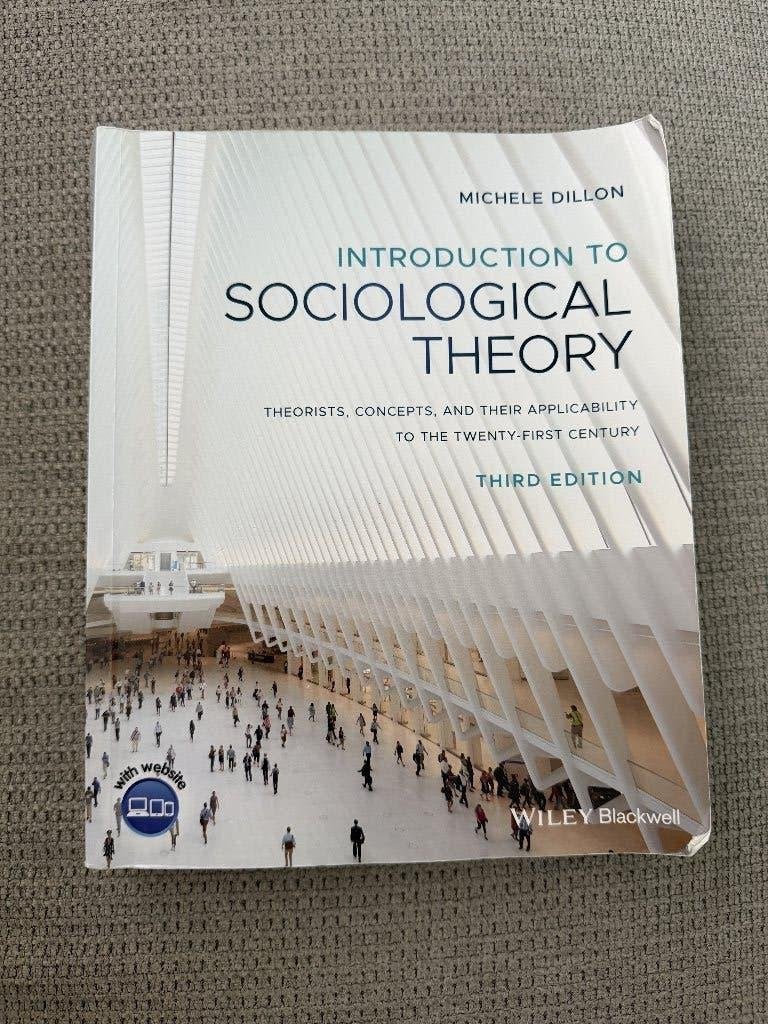 Introduction to Sociological Theory, Ophalen of Verzenden, WO, Gamma, Gelezen