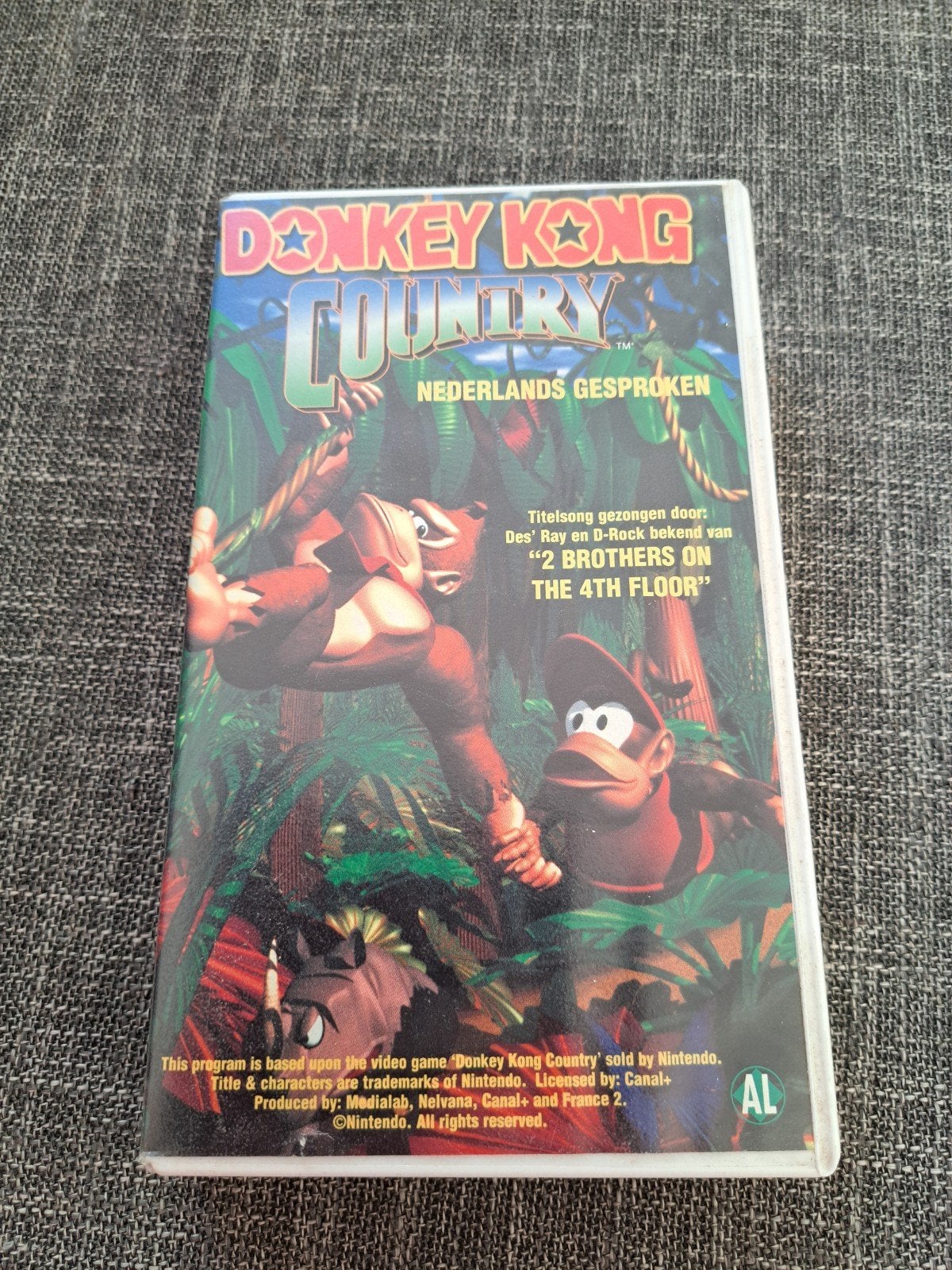 Donkey Kong Country VHS - Nederlands Gesproken, Ophalen of Verzenden