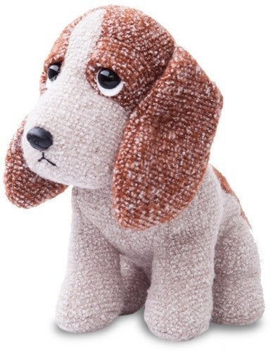 Schattige bruin-beige Basset Hond knuffel, Ophalen, Overige merken, Overige karakters, Nieuw