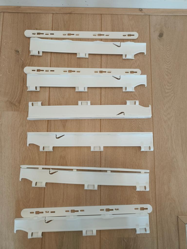 Babydan flex traphek muurbevestiging 3 sets / 6 stuks, Ophalen, Gebruikt, 115 cm of meer, Metaal of IJzer