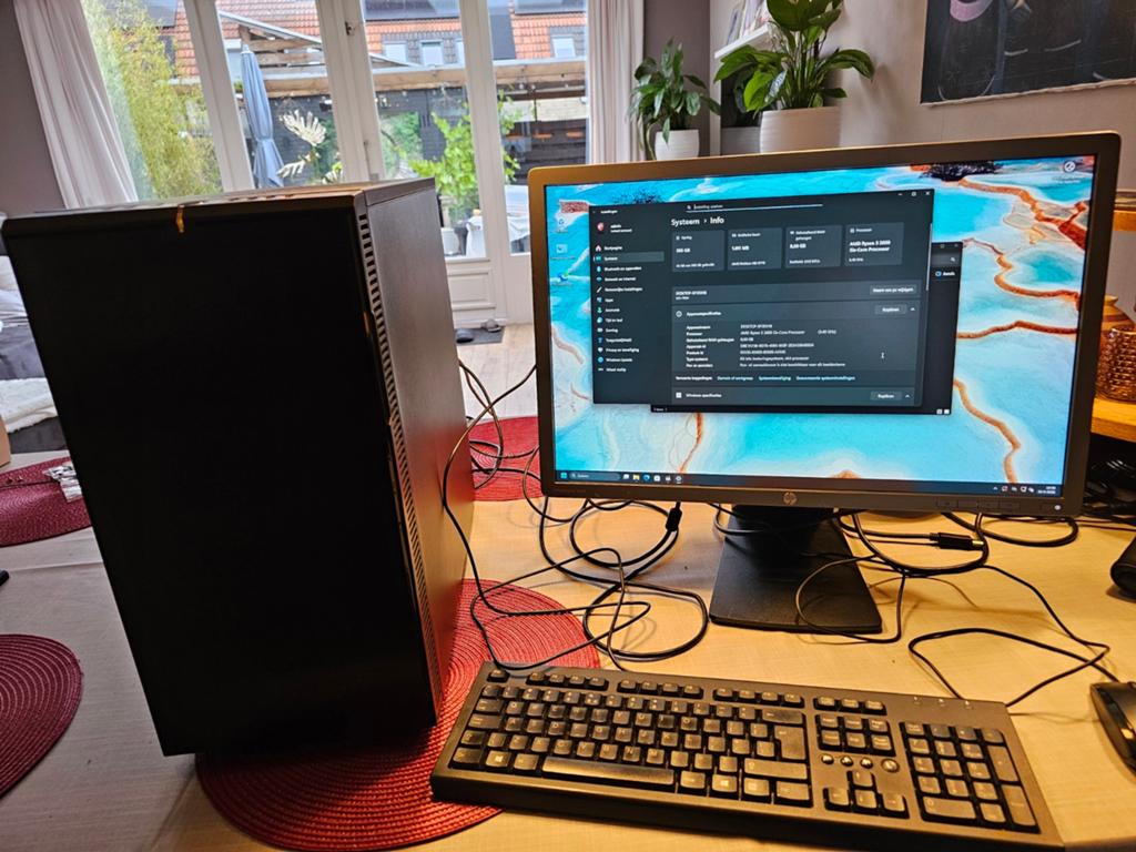 Volledige PC met ryzen 5 2600 B450 mainb 32gb en RTX2060, Computers en Software, Desktop Pc's, Refurbished, 3 tot 4 Ghz, HDD, SSD