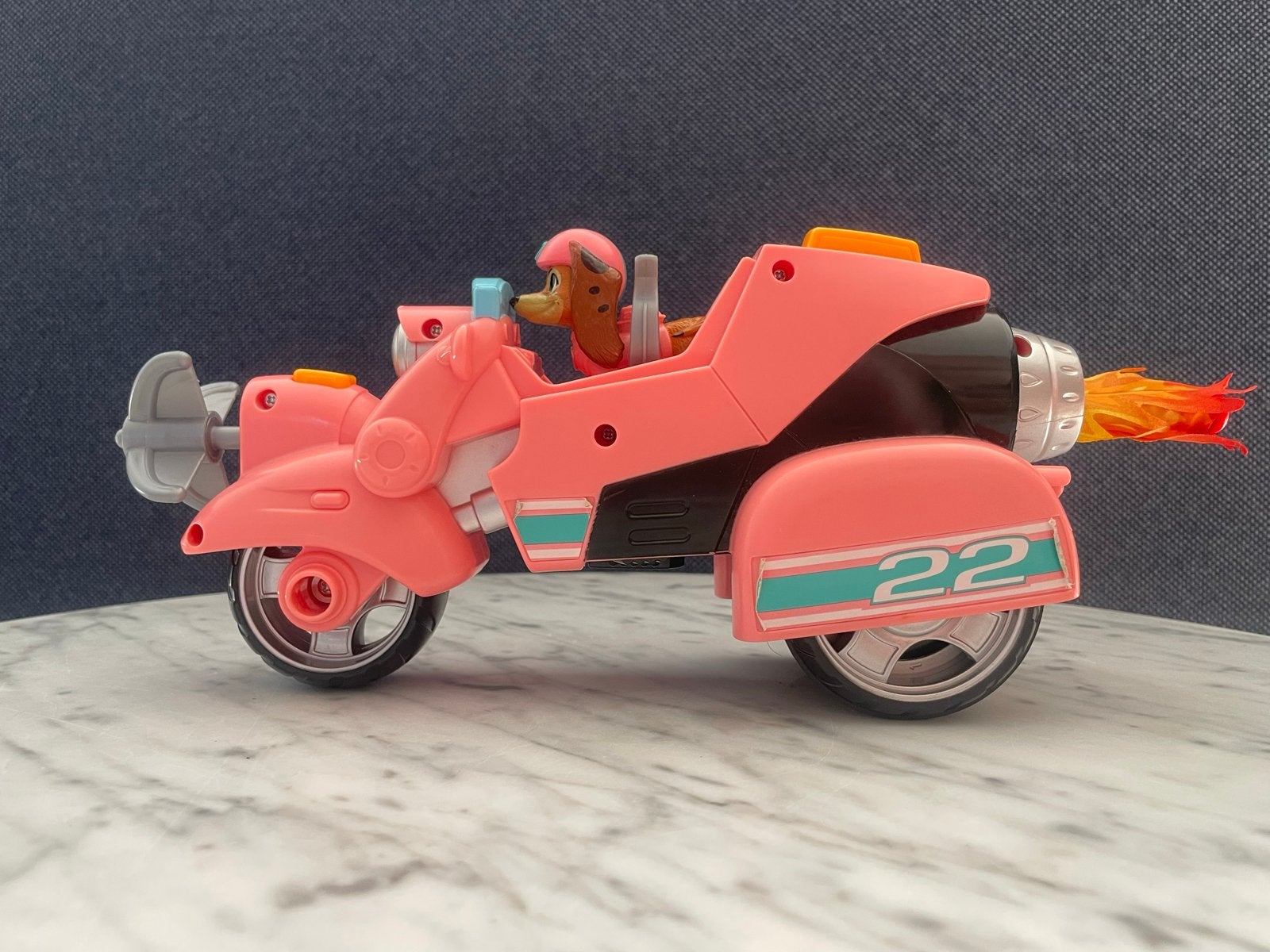 Paw Patrol Skye's Deluxe Movie Motor met figuur, Kinderen en Baby's, Speelgoed | Speelgoedvoertuigen, Ophalen of Verzenden, Gebruikt