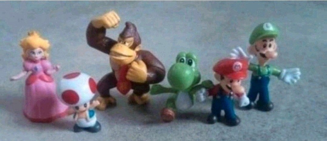 Super Mario poppetjes / figuren set- nieuw, Ophalen of Verzenden, Nieuw