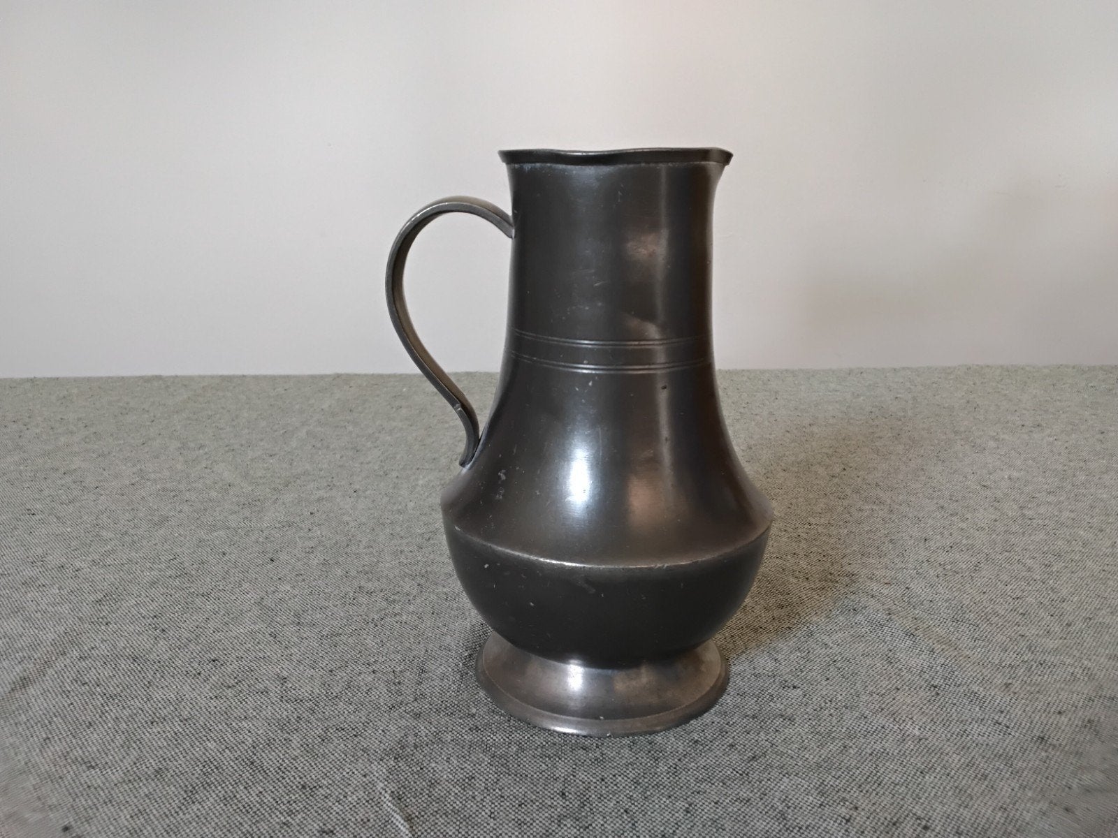 Mooie tinnen kan of vaas, Antiek en Kunst, Antiek | Tin, Ophalen of Verzenden