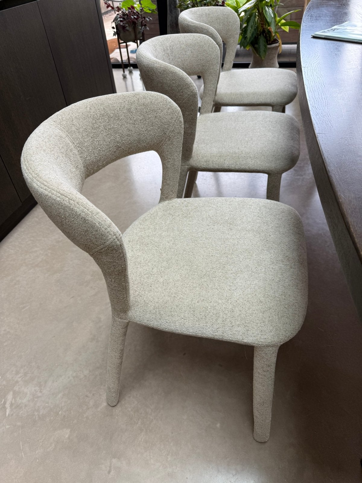 Eetkamerstoelen be pure home 4 stuks, Ophalen, Gebruikt, Overige kleuren, Design