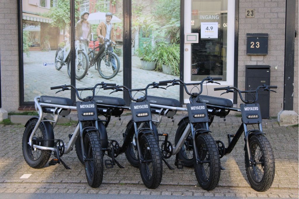 Elektrische Fatbikes Moyaerd GTF Riem Automaat 25km/u Bafang, Overige merken, MOYAERD, Nieuw, 51 tot 55 cm