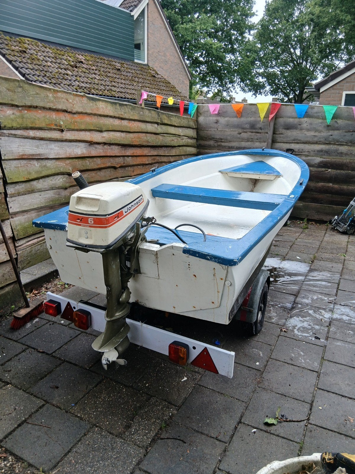boot met trailer en moter compleet, Ophalen of Verzenden