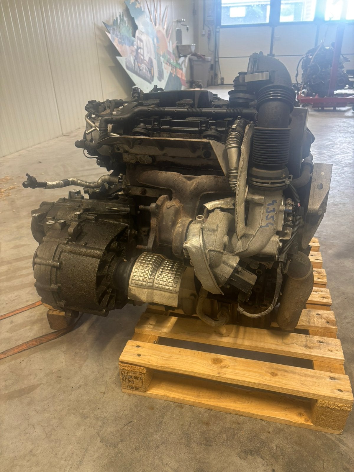 2.0 TFSI BWA MOTOR/transmissie+turbo+startmotor- Defect, Ophalen of Verzenden, Gebruikt, Volkswagen