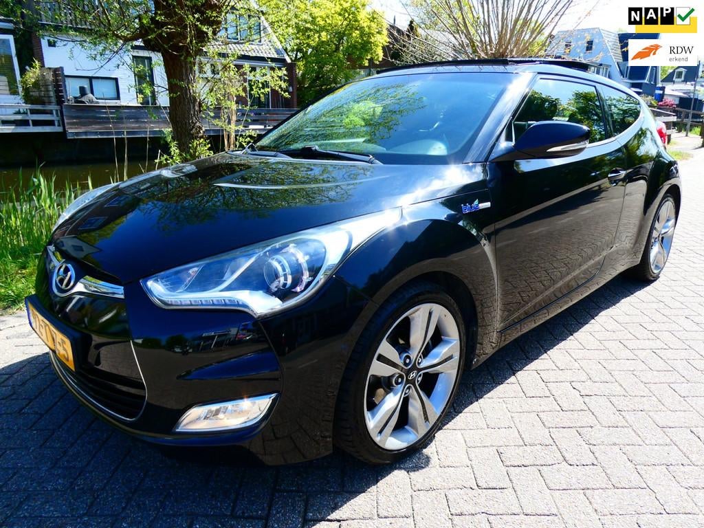 Hyundai Veloster 1.6 GDI i-Vision 140pk Clima Cruise PDC Sch, Auto's, Hyundai, Bedrijf, Te koop, Veloster, ABS, Achteruitrijcamera