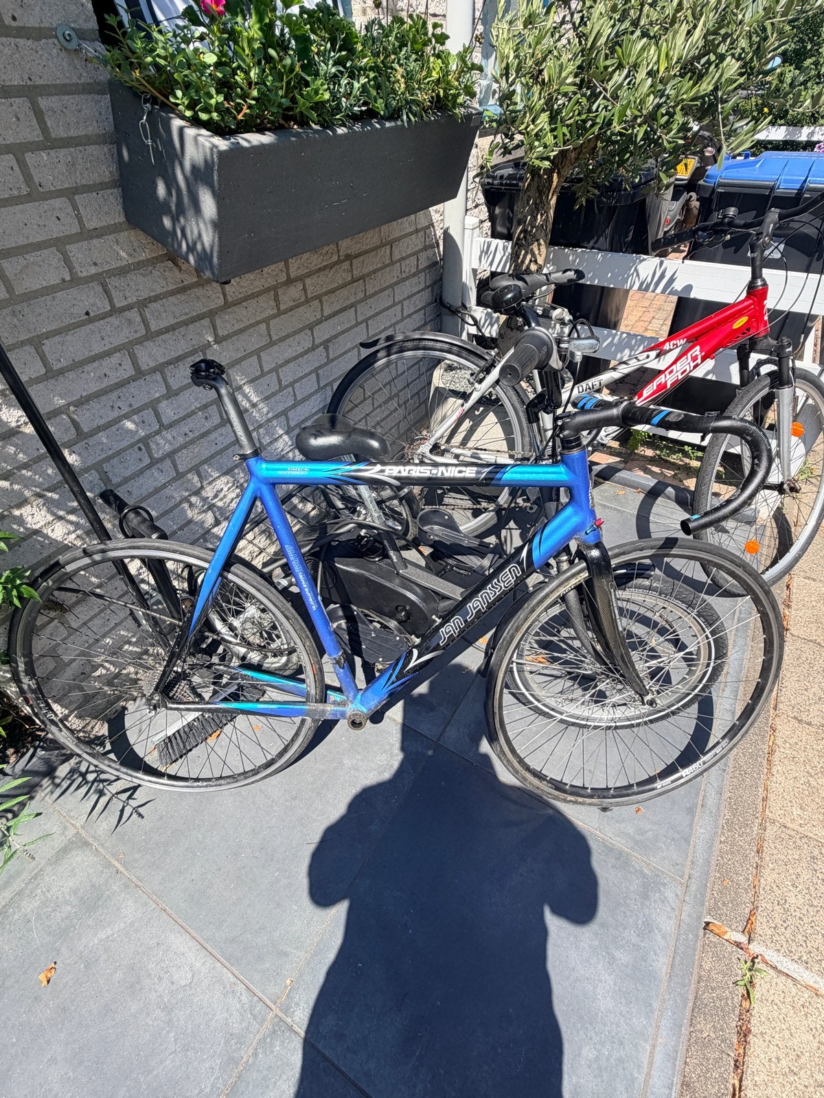 Jan Janssen Paris-Nice racefiets frame, Fietsen en Brommers, Gebruikt, Carbon, Heren, Ophalen