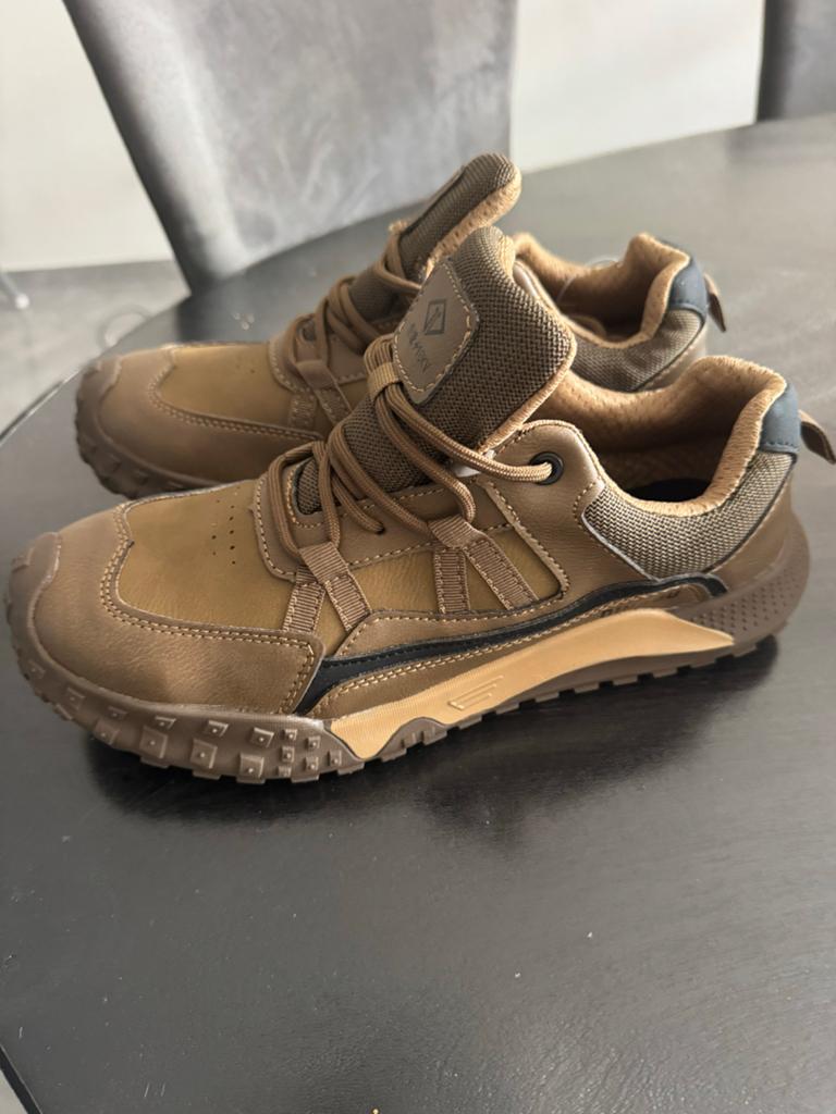 Nieuwe bruine leren werkschoenen - Maat 42, Bruin, Nieuw, Ophalen of Verzenden, Werkschoenen