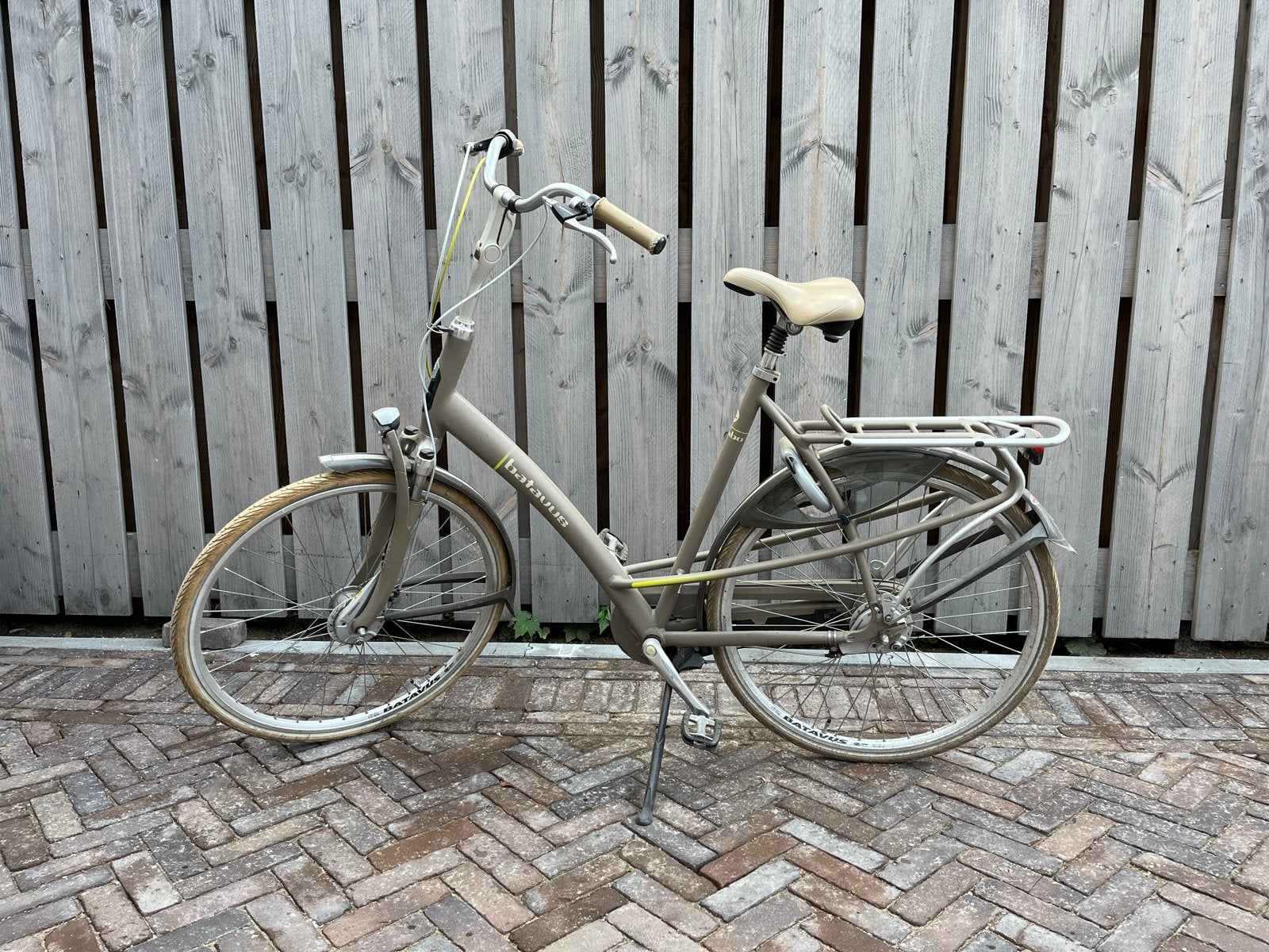 Batavus Damesfiets - Gebruikt, Goede Staat, Fietsen en Brommers, Velgrem, Versnellingen, Batavus, Ophalen of Verzenden