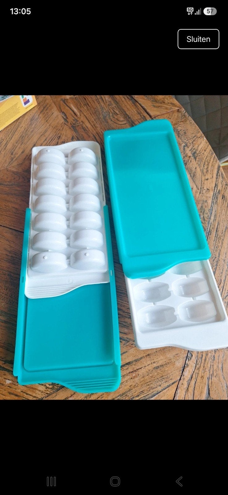 oxo ijsblokjes babyvoeding bakjes, Ophalen of Verzenden, Overige typen