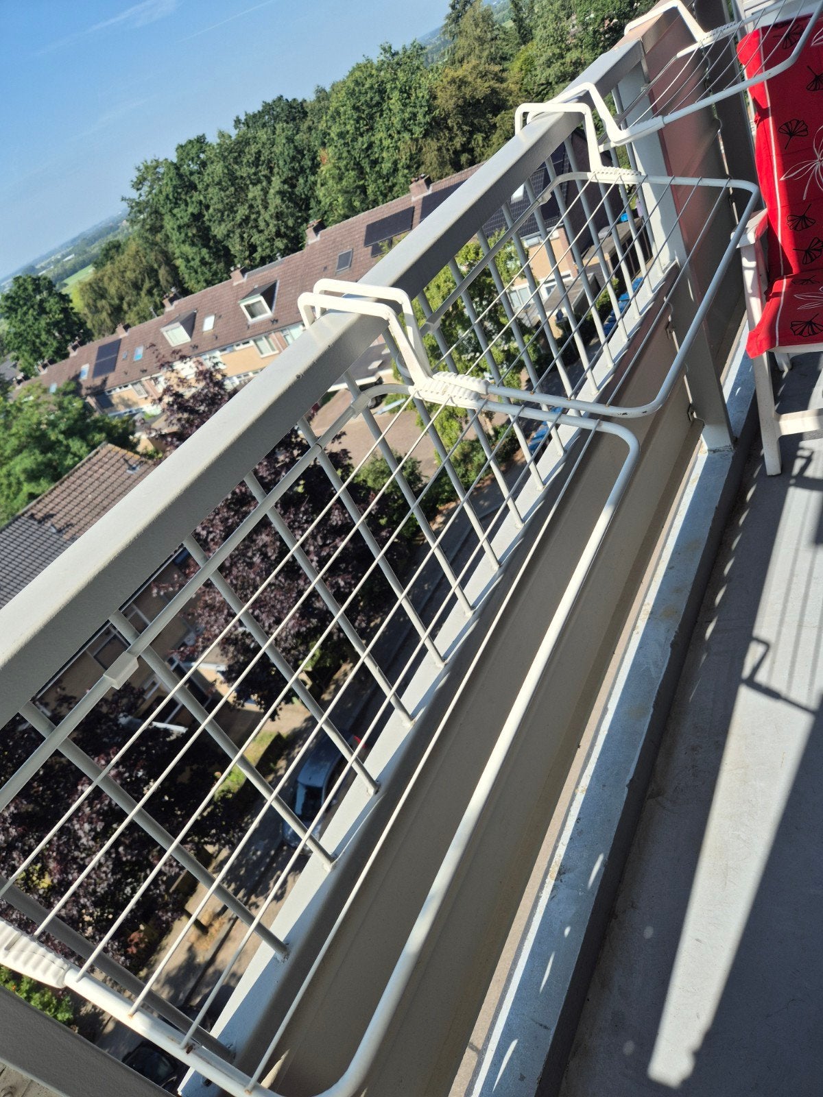 3 x wasrek verstelbaar voor balkon of deur, Ophalen of Verzenden, Wasrek
