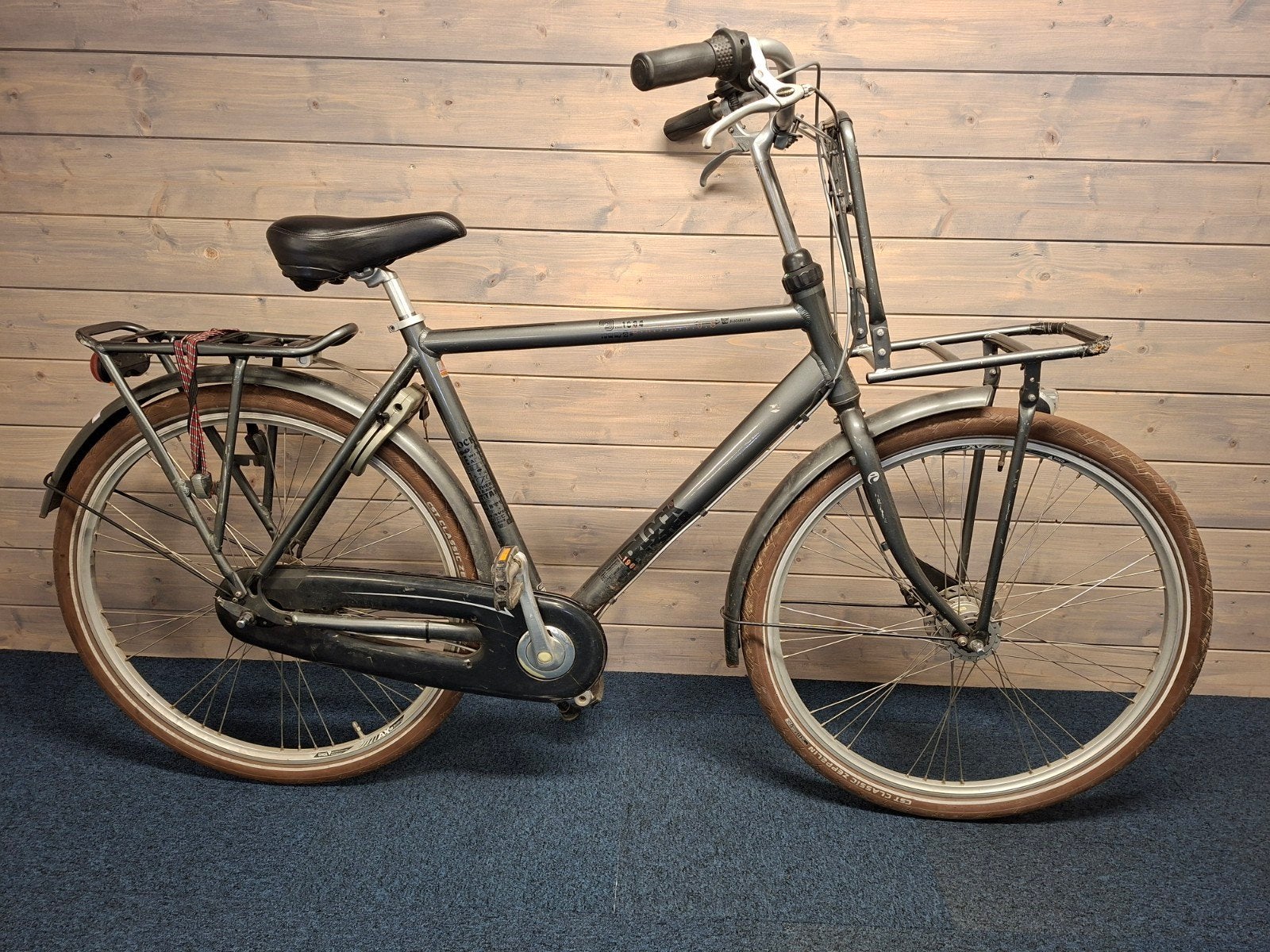 Batavus Blockbuster heren 56cm stationsfiets, Ophalen, Gebruikt, Versnellingen, Batavus