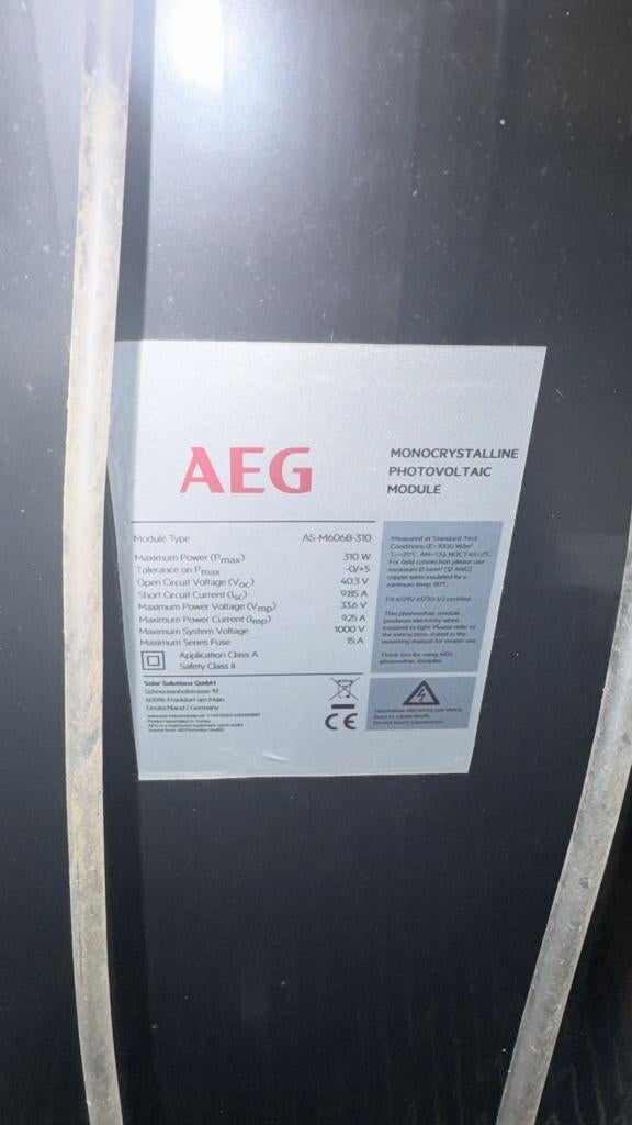 Diverse zonnepanelen, Ophalen, Zo goed als nieuw