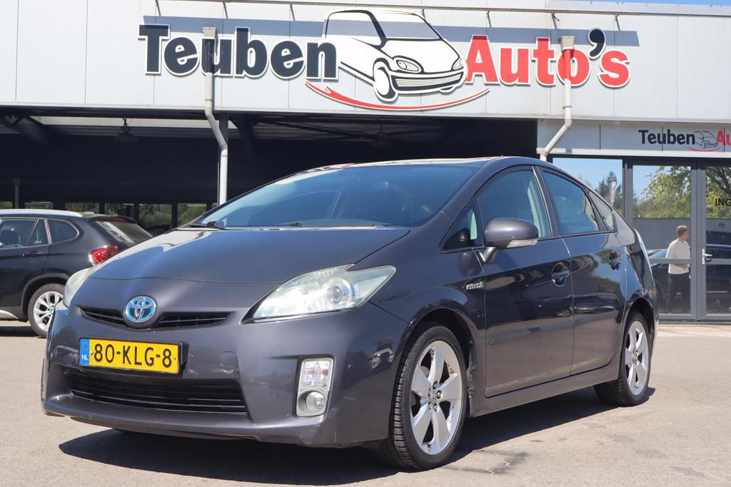 Toyota Prius 1.8 Aspiration | Leder | JBL | Navigatie | Zie, 136 pk, Gebruikt, 4 cilinders, Bedrijf