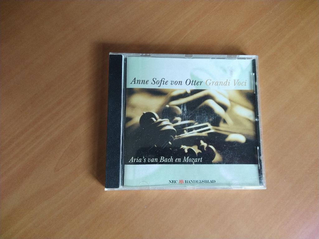 CD Anne Sofie van Otter - Grandi Voci (Bach - Mozart), Ophalen of Verzenden, Barok, Zo goed als nieuw, Overige typen