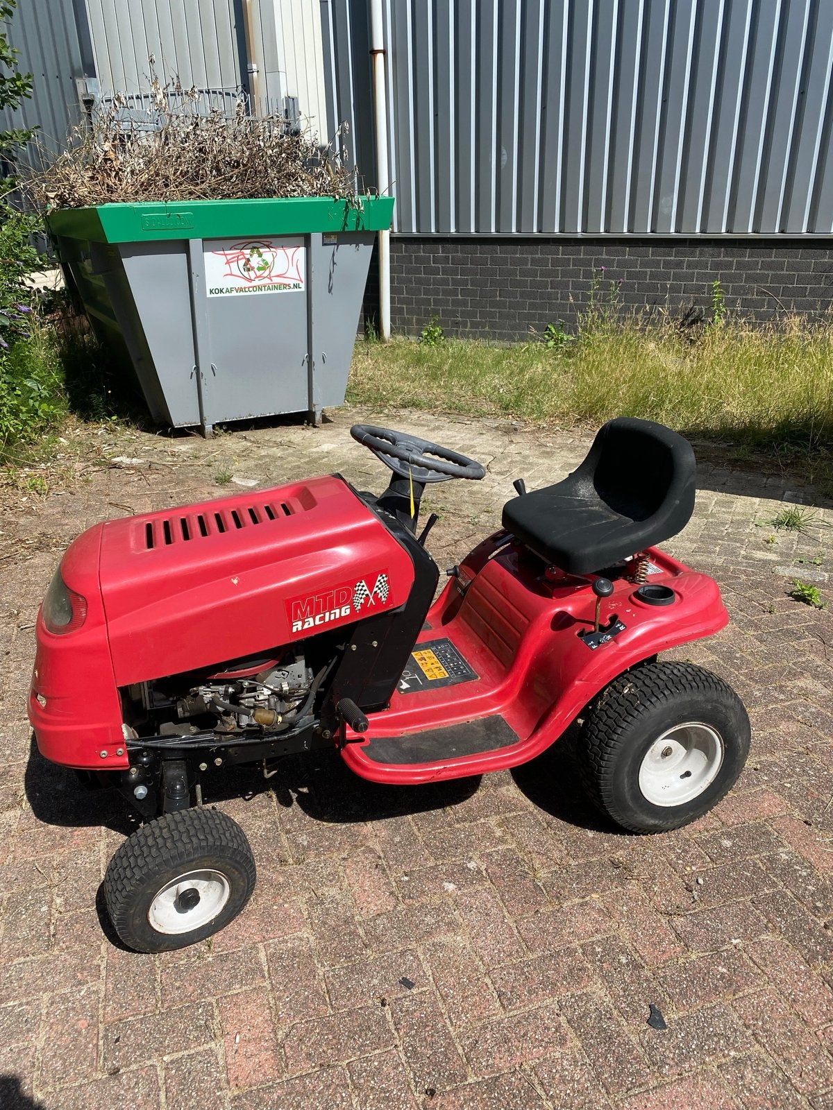 MTD Racing 125-96 Zitmaaier - Krachtige Benzine Grasmaaier, Tuin en Terras, Grasmaaiers, Cirkelmaaier, Gebruikt, Ophalen of Verzenden