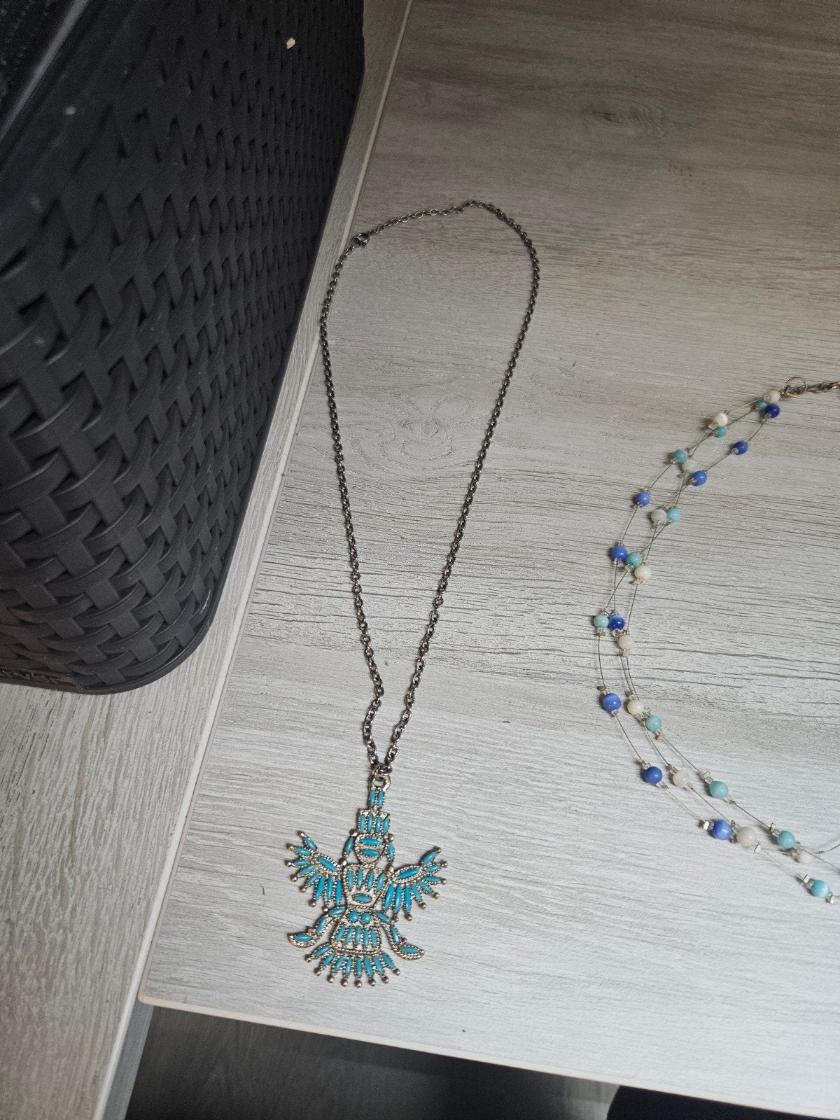 ketting, Ophalen, Overige materialen, Verstelbaar, Zwart