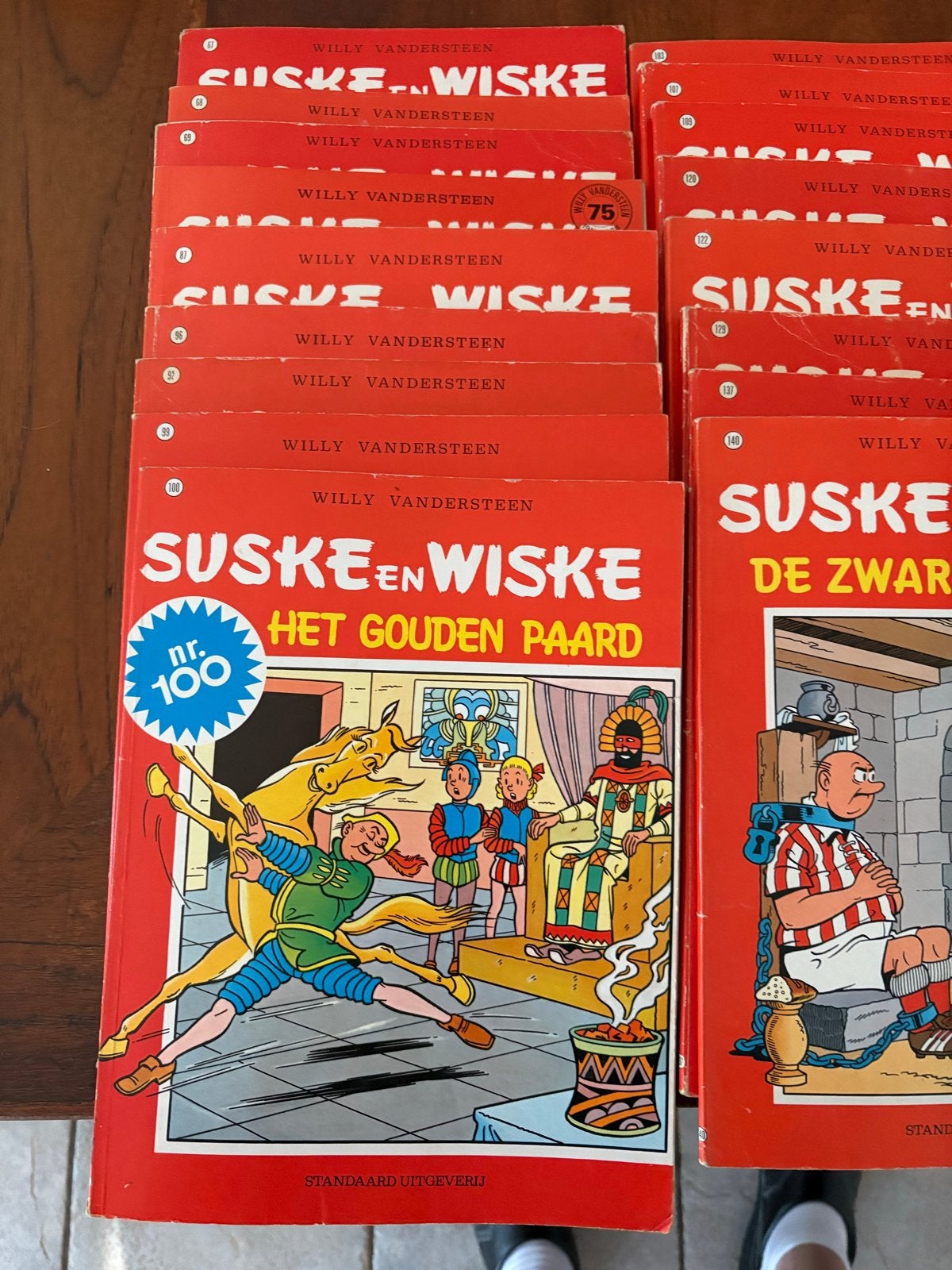 Grote collectie Suske en Wiske stripboeken, Boeken, Stripboeken, Meerdere stripboeken, Ophalen of Verzenden, Gelezen