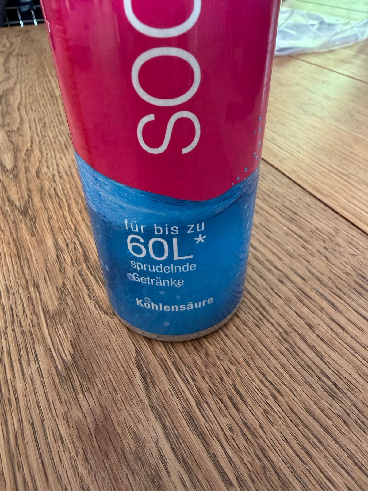 Sodastream CO2 cilinder Quick Connect 60L - Ongebruikt, Ophalen, Nieuw