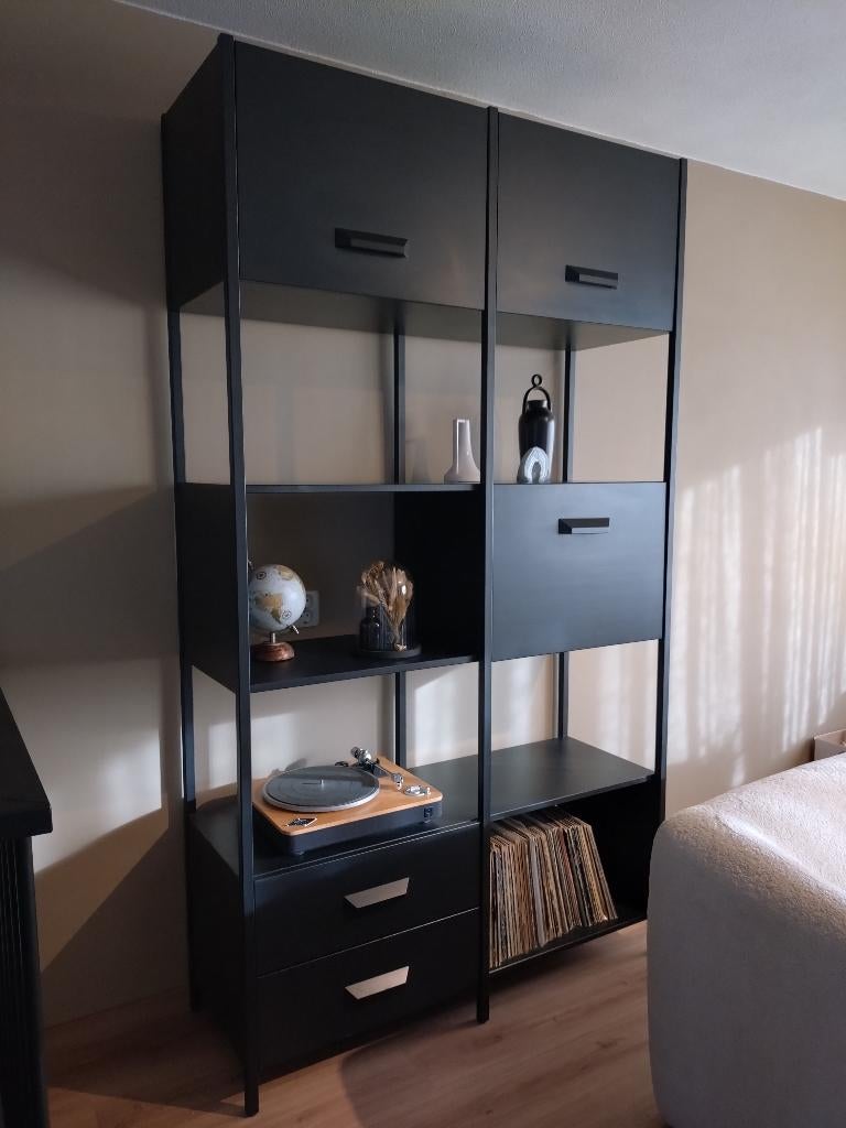 Legacy wandkast / vakkenkast - Merk Woood, Ophalen, Grenenhout, 100 tot 150 cm, 200 cm of meer