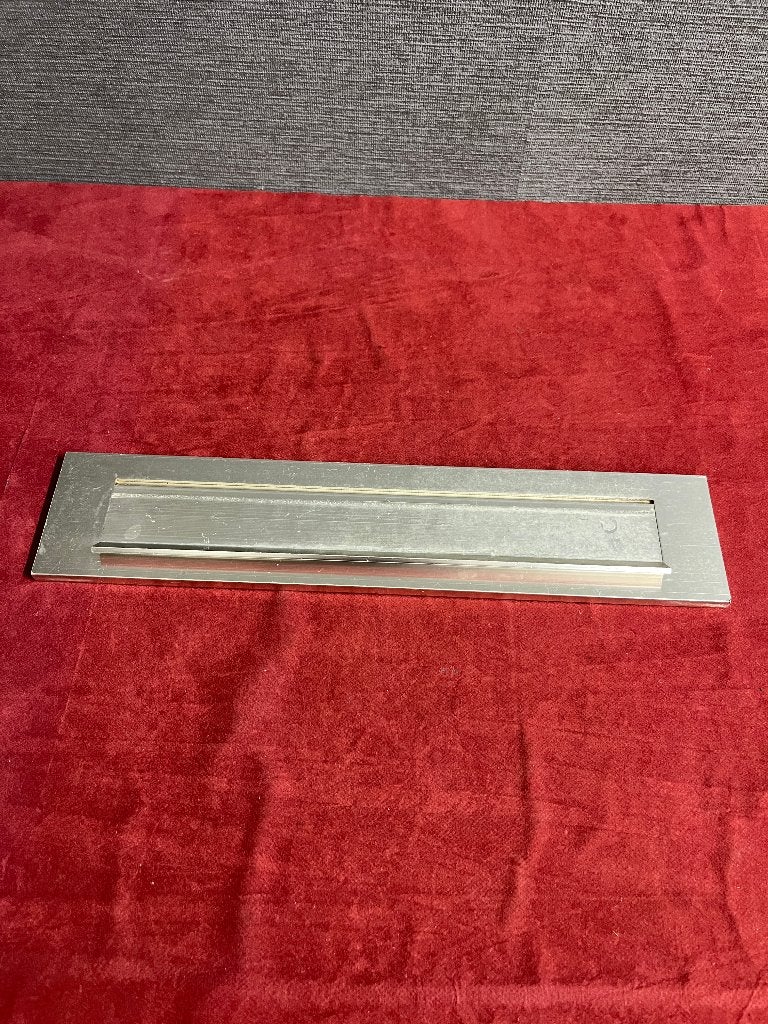 Aluminium brievenbusplaat , brievenbus klep ., Ophalen of Verzenden, Aluminium, Inbouw