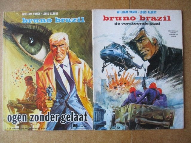 adv8786 bruno brazil, Eén stripboek, Ophalen, Gelezen