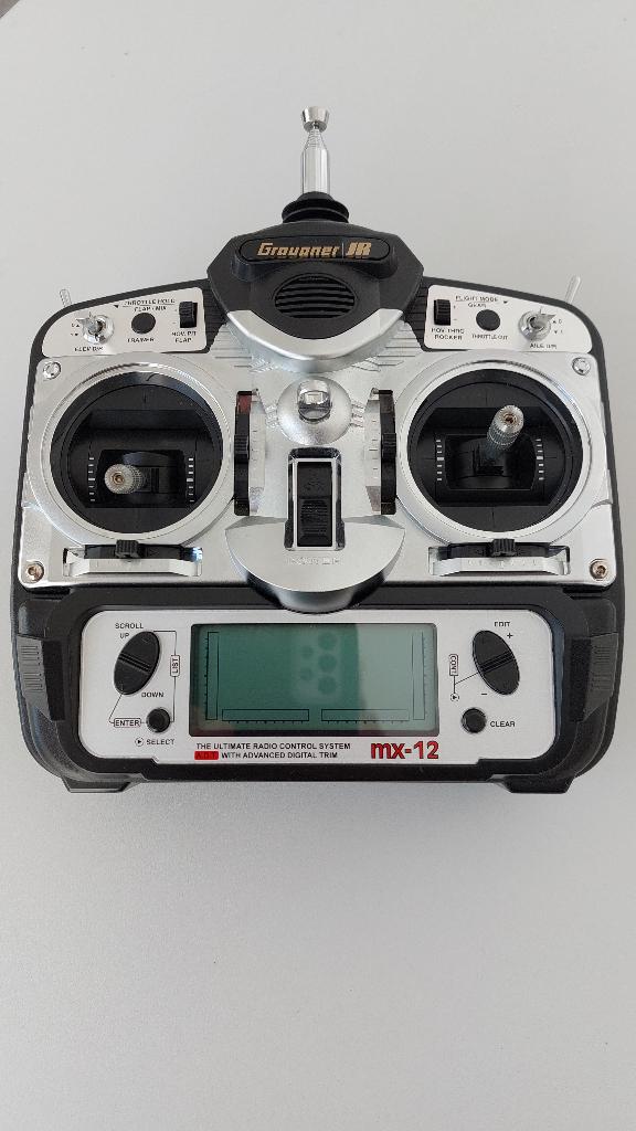 RC vliegtuig zender Graupner MX12, Ophalen of Verzenden, Zo goed als nieuw, Overige typen