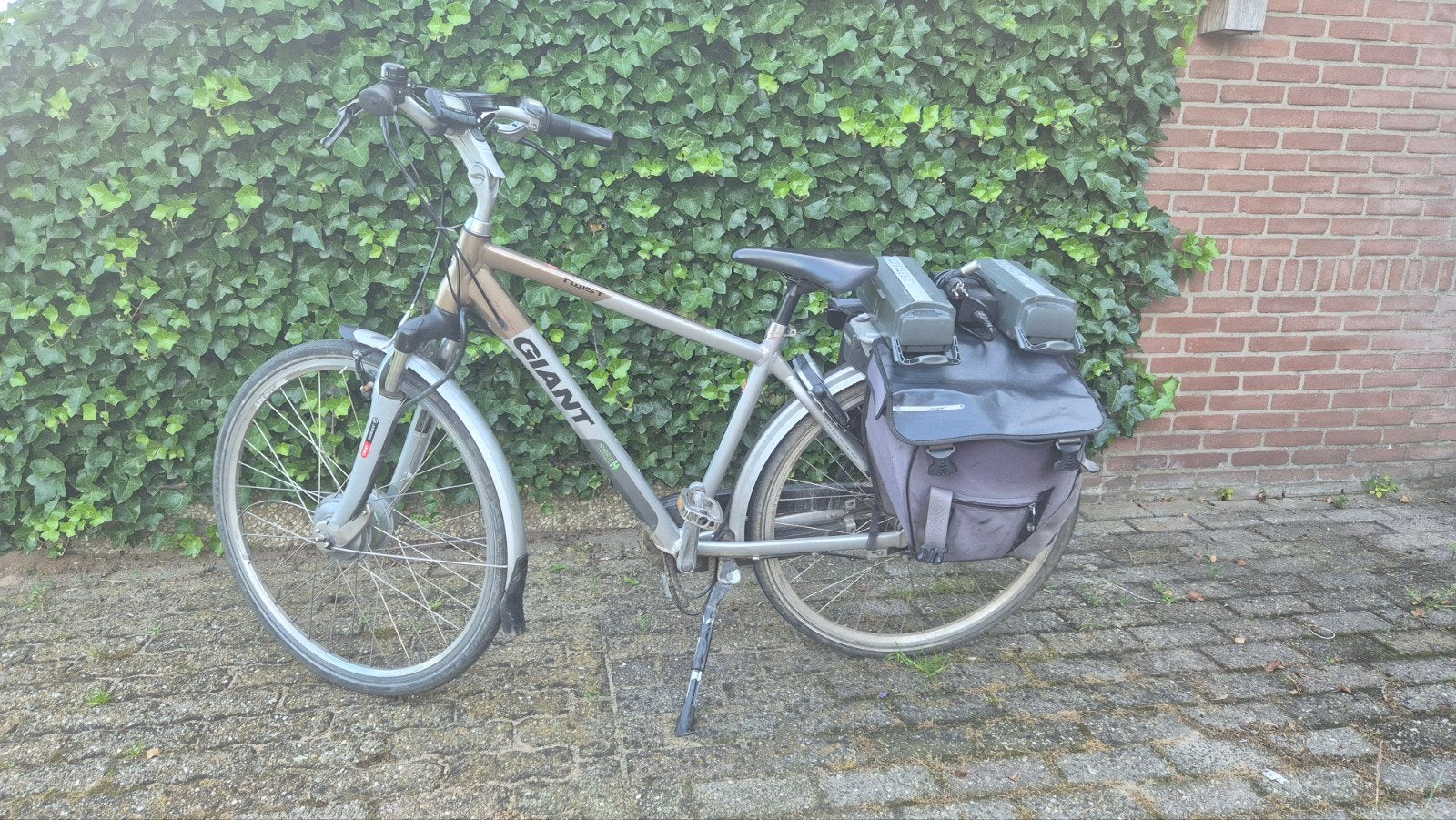Elektrische fiets Giant Double Twist Go, Ophalen, Gebruikt, Versnellingen, 49 tot 53 cm