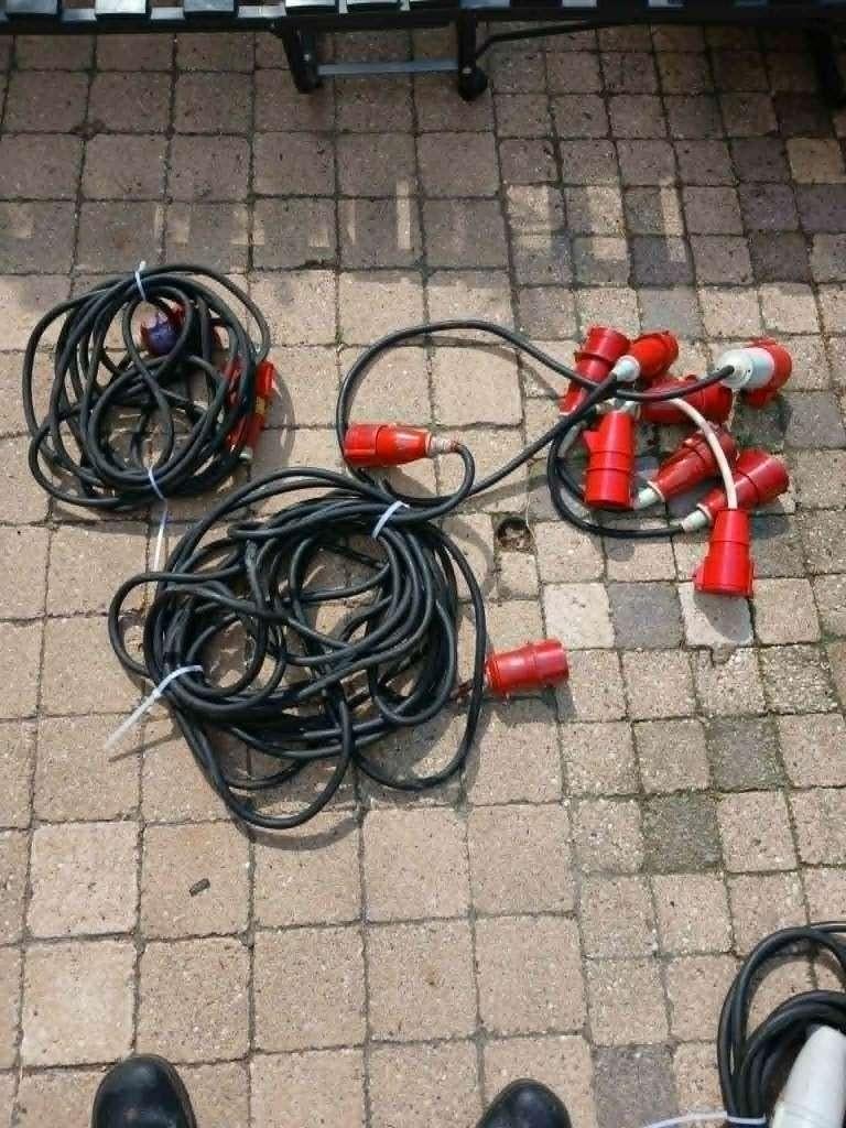krachtstroom kabels, Ophalen of Verzenden, Gebruikt, Kabel of Snoer