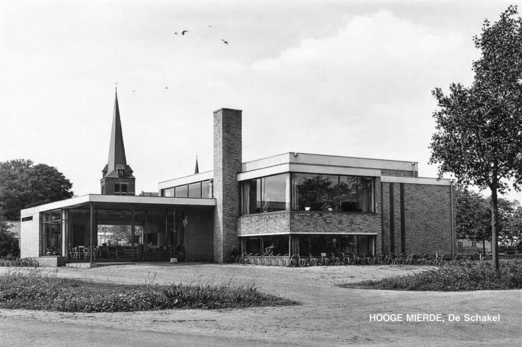 AK Hooge Mierde - De Schakel, Verzamelen, Ansichtkaarten | Nederland, Verzenden, 1960 tot 1980, Ongelopen, Noord-Brabant