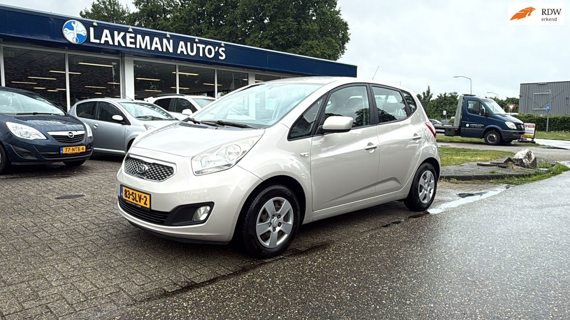 Kia Venga 1.4 CVVT Seven Airco Camera Huurkoop Inruil APK Ga, Voorwielaandrijving, Euro 5, Gebruikt, 4 cilinders