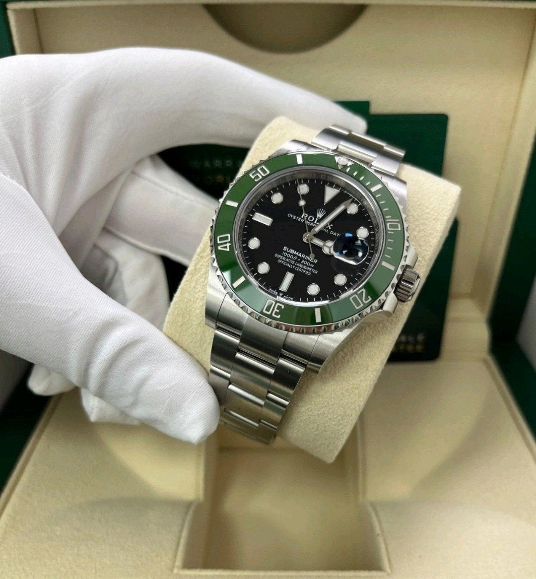 Rolex Submariner Style “Starbucks” – Groen/Zwart Dial, Ophalen